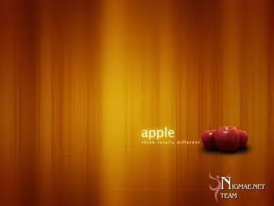 Red and green apple wallpaper