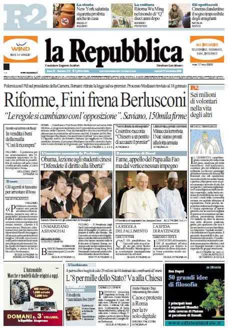 La Repubblica (17-11-09)