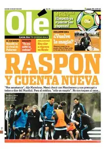 Diário Olé 22 de Mayo de 2010