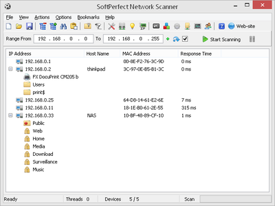 Softperfect Network Scanner 7.0.9 + Portable