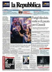 La Repubblica - 29 Novembre 2015