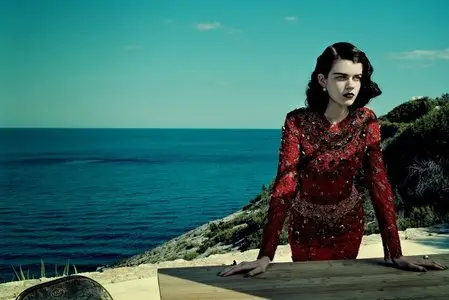 Antonia Wesseloh by Jacques Olivar for Marie Claire Italia October 2013