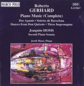 Roberto Gerhard, Joaquim Homs - Piano Music (Jordi Maso)