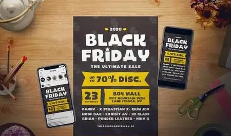 Black Friday Flyer Set