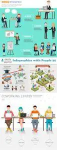 Vectors - Infographics with People 25