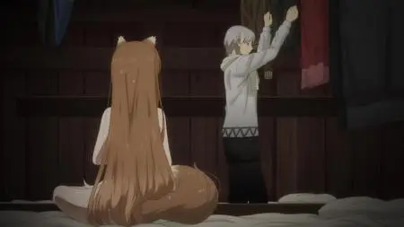 Spice and Wolf MERCHANT MEETS THE WISE WOLF S01E02 Mischievous Wolf and No Laughing Matter