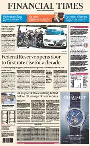 Financial Times Europe 19 March 2015