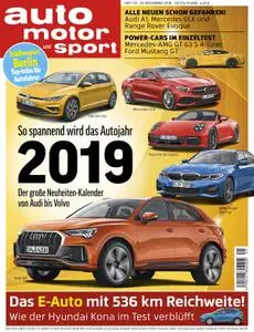 Auto Motor und Sport – 22. November 2018
