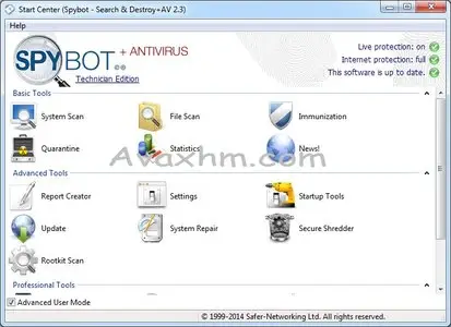 Safer Networking SpyBot Search and Destroy Technician Edition 2.3.39 Multilingual