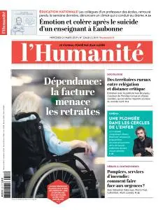 L'Humanite du Mercredi 27 Mars 2019