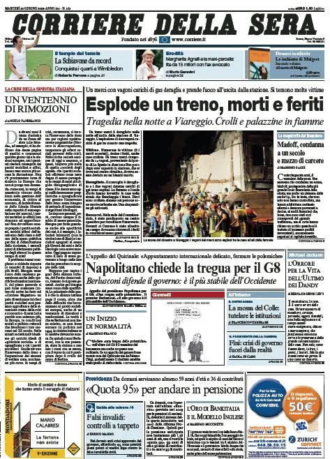 Il Corriere della Sera (30-06-09)