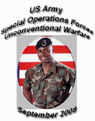 US Army Special Operations Forces Unconventional Warfare