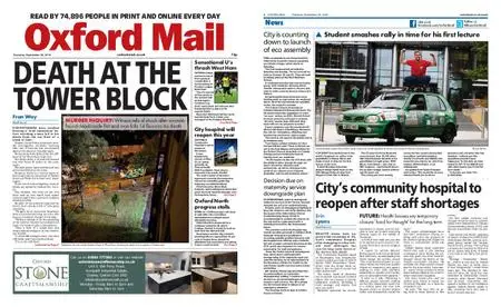 Oxford Mail – September 26, 2019