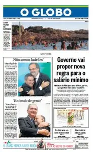  O Globo - 3 de janeiro de 2015 - Sábado