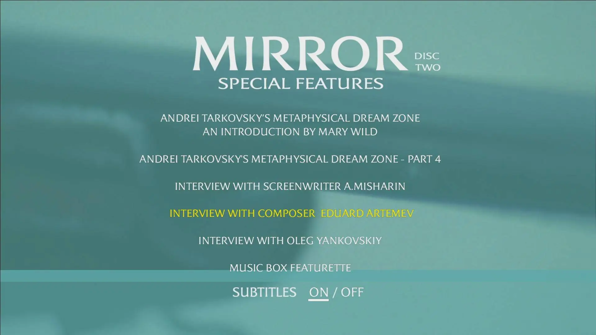 Zerkalo / The Mirror / Зеркало (1975) [ReUp]