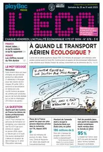 L'ÉCO N.676 - 25 Août 2023