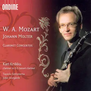 Molter, Mozart - Clarinet Concertos - Kari Kriikku (2006)