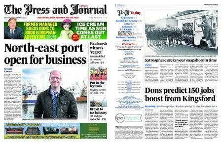 The Press and Journal North East – April 20, 2018