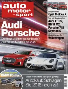 Auto Motor und Sport – 08. Dezember 2016
