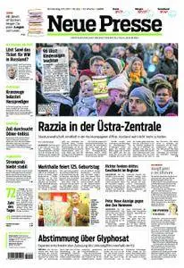 Neue Presse - 09. November 2017