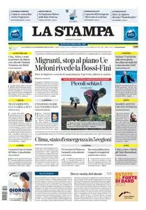 La Stampa Cuneo - 27 Luglio 2023