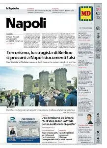 la Repubblica Napoli - 30 Marzo 2018