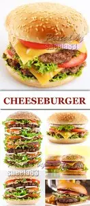 Stock Photo - Cheeseburger