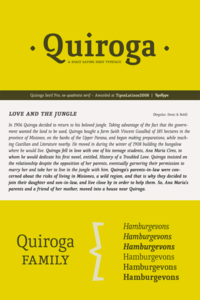 Quiroga Serif Pro Font Family