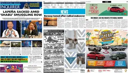 Philippine Daily Inquirer – October 26, 2018