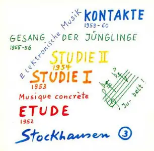 Karlheinz Stockhausen - Stockhausen Edition no. 3 - Elektronische Musik