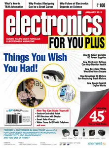 Electronics For You January 2013 (India)