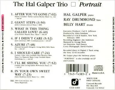 The Hal Galper Trio - Portrait (1989)