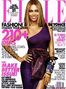 Beyonce Knowles - Elle Magazine (January 2009)