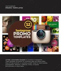 GraphicRiver - Instagram Promo Templates