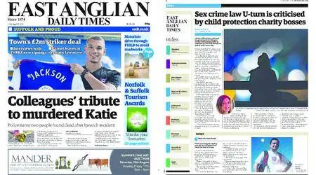 East Anglian Daily Times – August 10, 2018