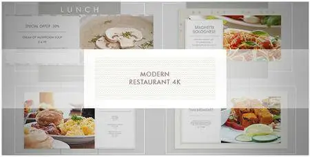 Modern Restaurant - Project for After Effects (VideoHive)