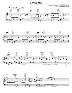 Save Me - Christine McVie (Piano-Vocal-Guitar)