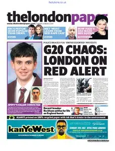 The London Paper 27 March 2009