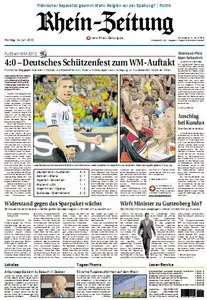 Rhein-Zeitung Koblenz vom 14. Juni 2010