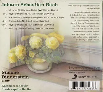 Johann Sebastian Bach - Simone Dinnerstein - A Strange Beauty (2010)