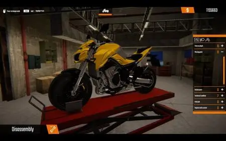 Biker Garage Mechanic Simulator Customization (2019) Update v20200713