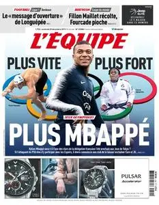 L'equipe du Vendredi 20 Décembre 2019