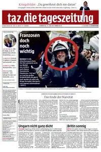 Tageszeitung TAZ vom 25 Juni 2015
