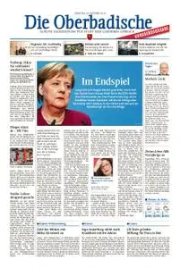 Die Oberbadische - 30. Oktober 2018