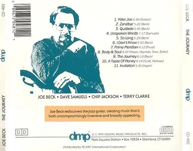 Joe Beck - The Journey (1991) {DMP}