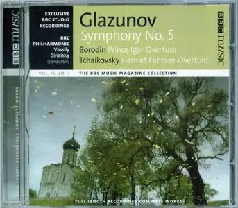 Glazunov Symphony No.5 (+Tchaikovsky & Borodin) - BBC Philh. V.Sinaisky