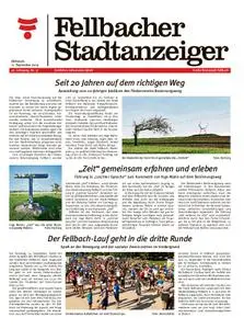 Fellbacher Stadtanzeiger - 11. September 2019