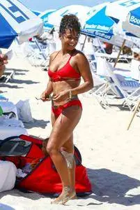Christina Milian – Bikini Candids in Miami July 16, 2017