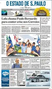 Jornal O Estado de SP em PDF, Terça, 21 de Setembro de 2010
