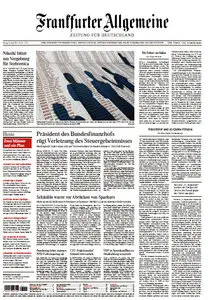 Frankfurter Allgemeine Zeitung - Freitag, 26 April 2013